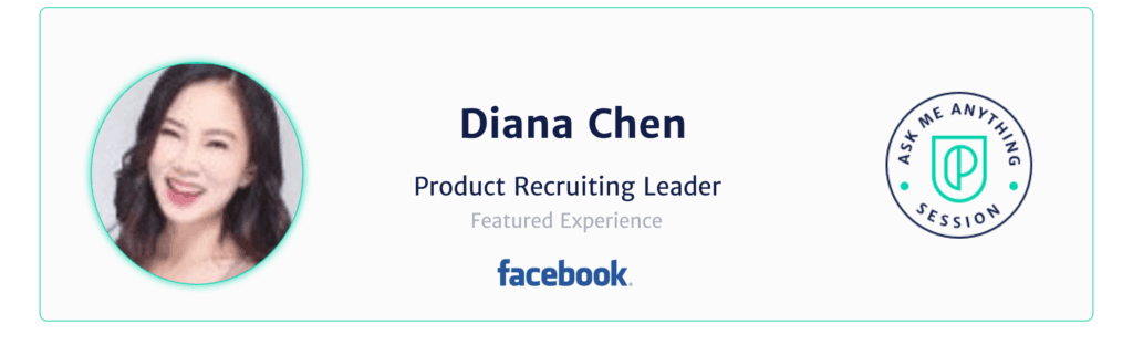 Diana Chen Product Recruiting Leader Facebook