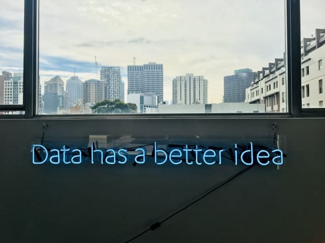 Data has a better idea