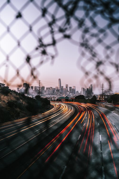 Time Lapse Photography of City during Night Time