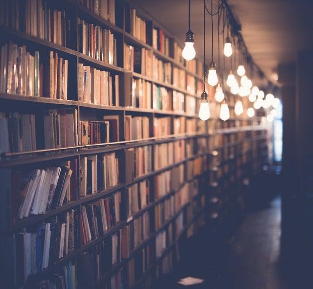 books in library